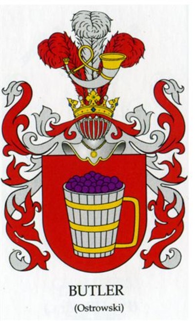 Herb Butlerów - Ostrowski